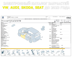 ETKA VW, Audi, Seat, Skoda