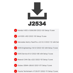 Сборник программ J2534 Mongoose Op..