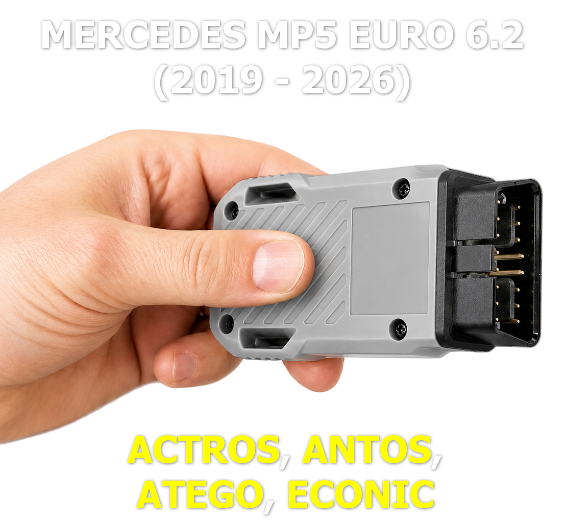 Стиратель ошибок Adblue Mercedes MP5 Стиратель ошибок Adblue Mercedes MP5
