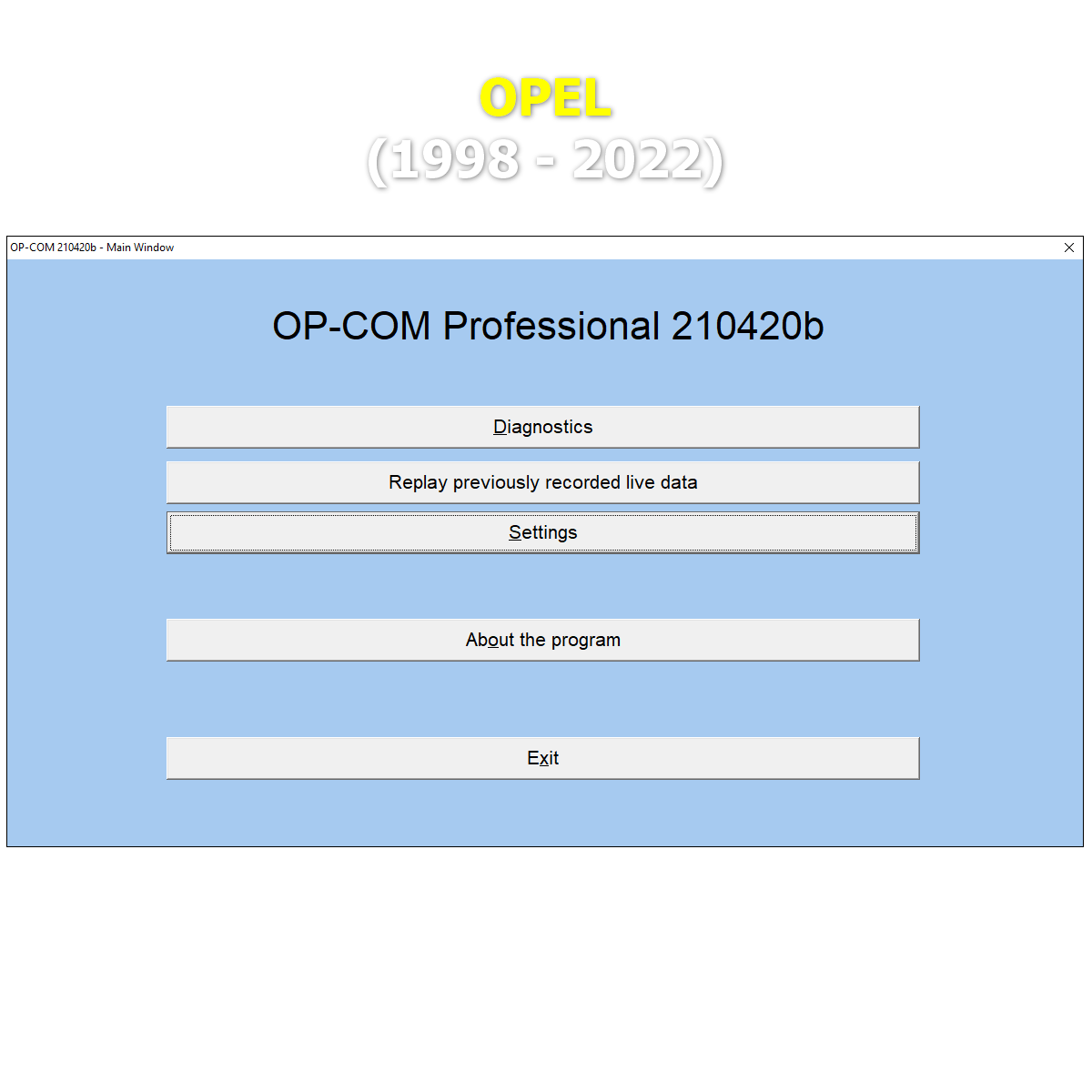 OP-COM Pro - версия 2022 года OP-COM Pro - версия 2022 года