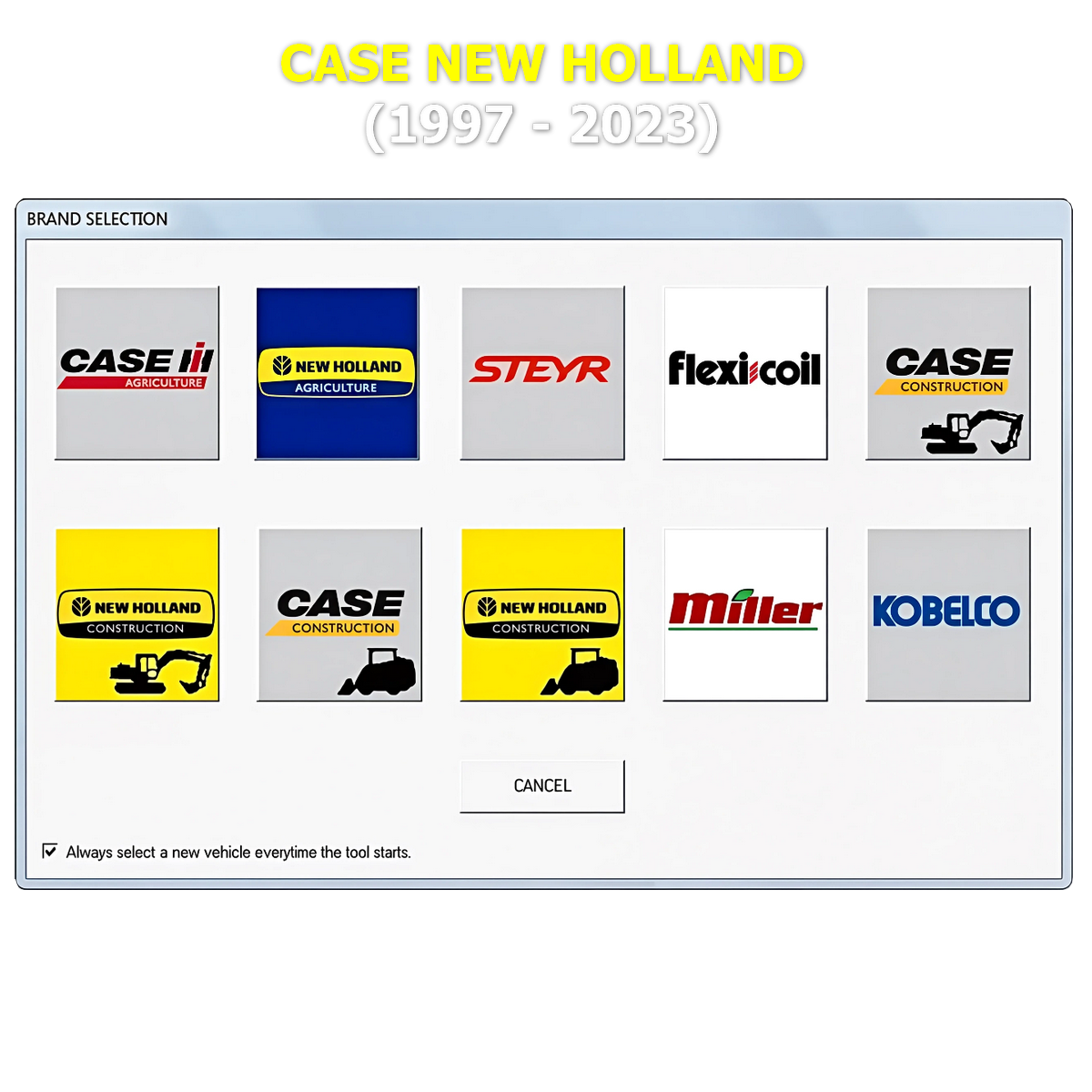 Case New Holland Electronic Service Tools 9.8 Case New Holland Electronic Service Tools 9.8