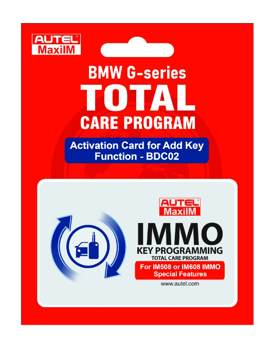 Лицензия BDC02 Autel/OTOFIX: добавление ключей BMW F и G-серии Лицензия BDC02 Autel/OTOFIX: добавление ключей BMW F и G-серии