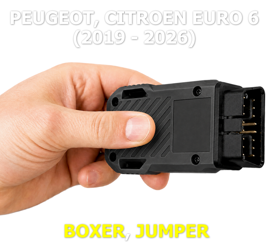 Стиратель ошибок Boxer, Jumper Euro 6 Стиратель ошибок Boxer, Jumper Euro 6