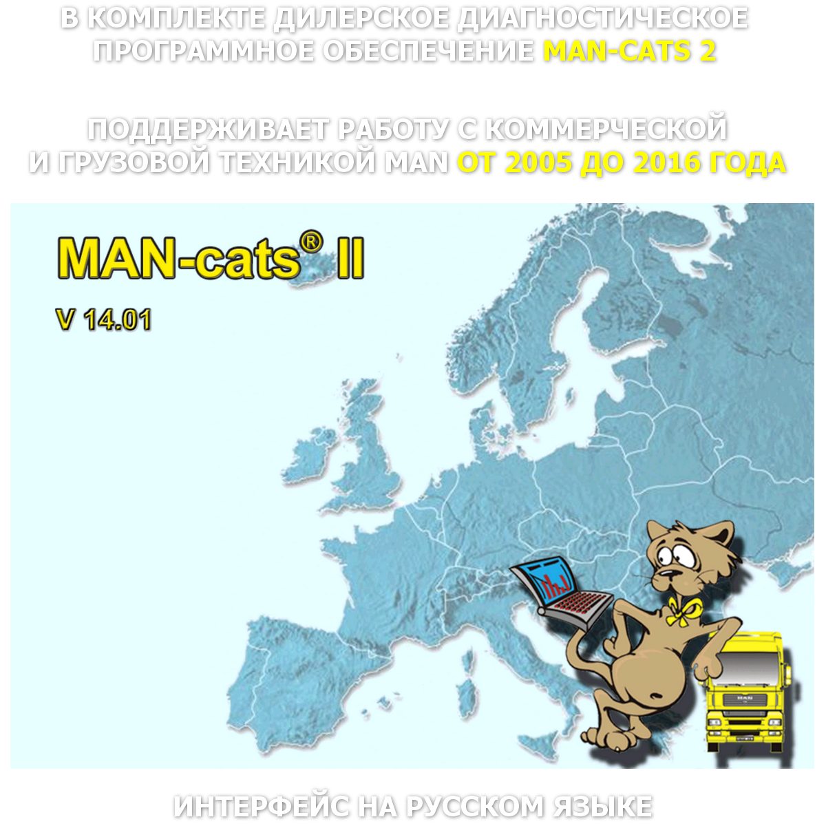 MAN cats VCI mini