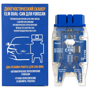 ELM DUAL-CAN Forscan (Ford, Mazda)
