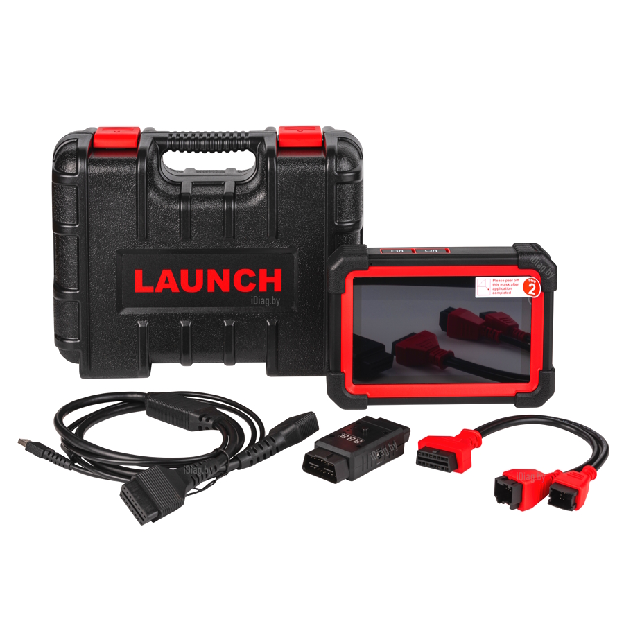 Launch X-431 PRO максимальный! Грузовые+легковые+электрические автомобили. DOiP адаптер+SGW адаптер+грузовой конвертер 24V-12V