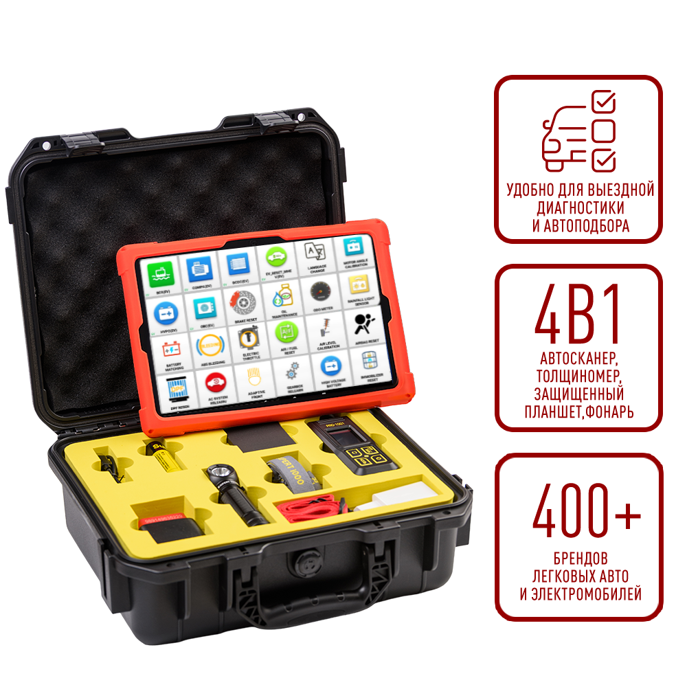 EXPERT kit 4в1 — набор для диагностики и подбора авто