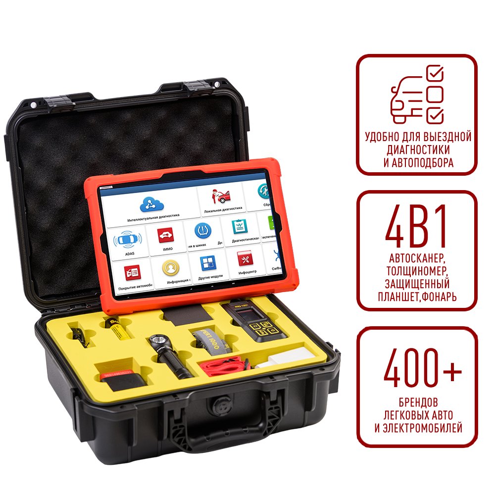 EXPERT-kit 4в1 — набор для диагностики и подбора авто